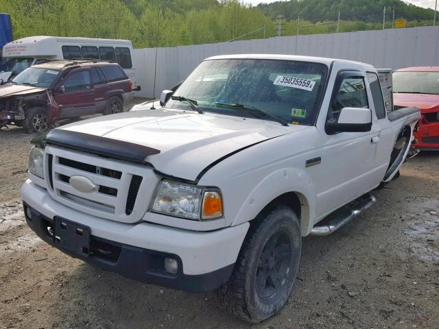 1FTZR15E76PA68691 - 2006 FORD RANGER SUP WHITE photo 2