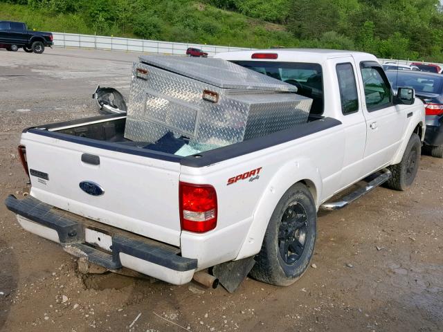 1FTZR15E76PA68691 - 2006 FORD RANGER SUP WHITE photo 4