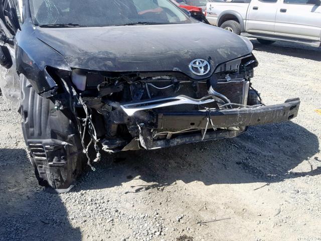 4T3ZA3BB3BU050586 - 2011 TOYOTA VENZA BLACK photo 9