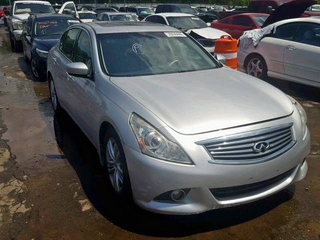 JN1CV6AP3DM720844 - 2013 INFINITI G37 BASE SILVER photo 1