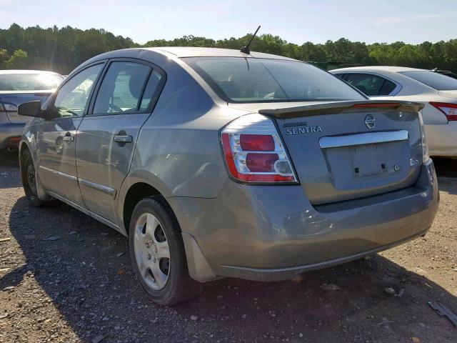 3N1AB6AP9CL718590 - 2012 NISSAN SENTRA 2.0 SILVER photo 3