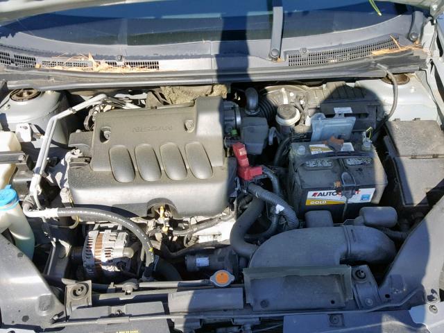 3N1AB6AP9CL718590 - 2012 NISSAN SENTRA 2.0 SILVER photo 7