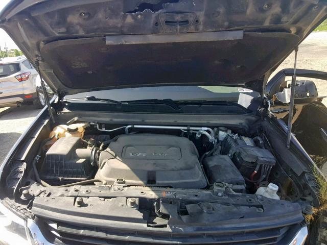 1GCGTCE36G1106709 - 2016 CHEVROLET COLORADO L BLACK photo 7