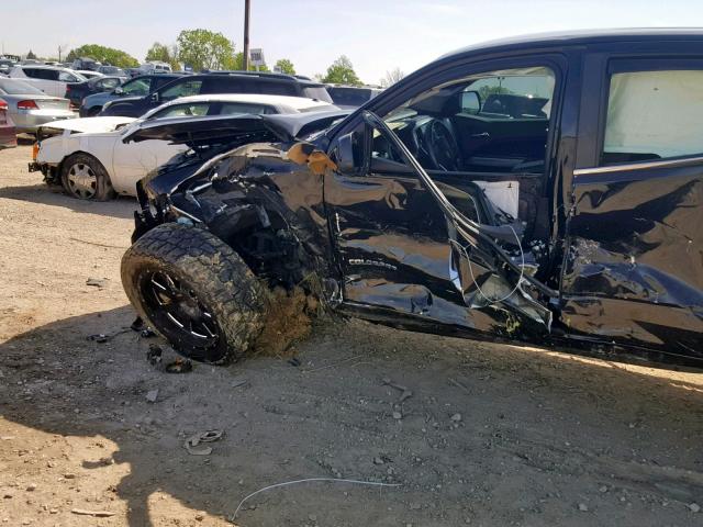 1GCGTCE36G1106709 - 2016 CHEVROLET COLORADO L BLACK photo 9