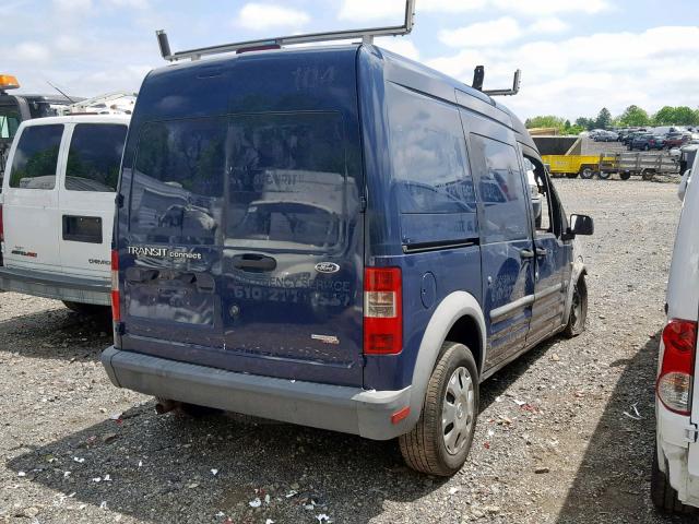 NM0LS7AN1DT138562 - 2013 FORD TRANSIT CO BLACK photo 4