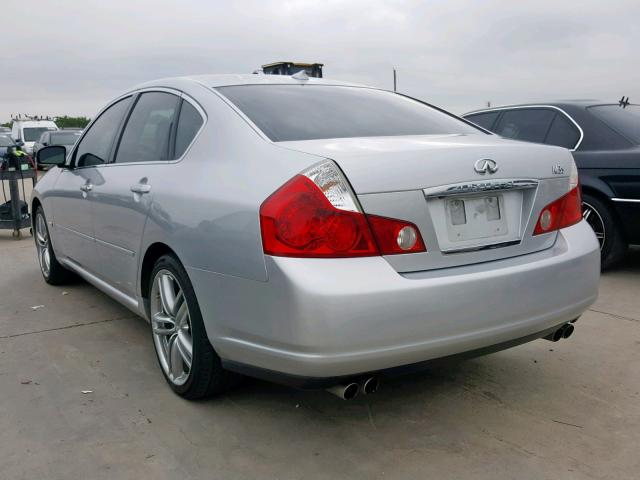 JNKAY01E66M109635 - 2006 INFINITI M35 BASE SILVER photo 3