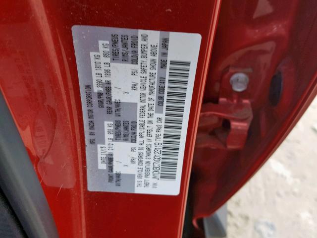 JM1DKBC7XG0123119 - 2016 MAZDA CX-3 TOURI RED photo 10