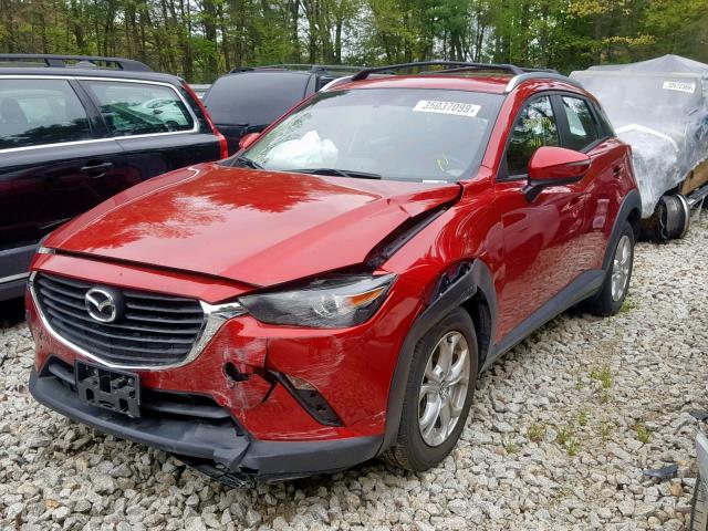 JM1DKBC7XG0123119 - 2016 MAZDA CX-3 TOURI RED photo 2