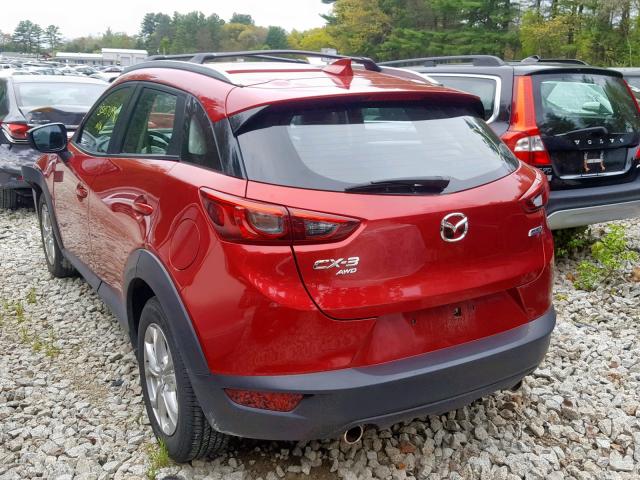 JM1DKBC7XG0123119 - 2016 MAZDA CX-3 TOURI RED photo 3