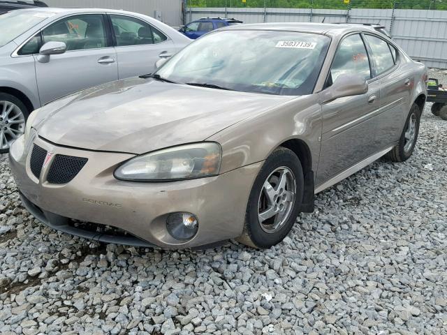 2G2WP552561271215 - 2006 PONTIAC GRAND PRIX GOLD photo 2