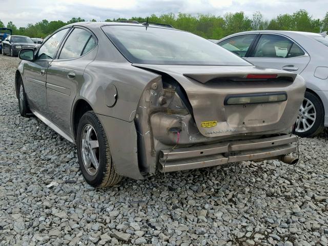 2G2WP552561271215 - 2006 PONTIAC GRAND PRIX GOLD photo 3