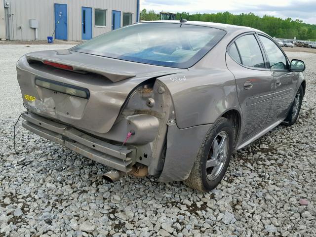 2G2WP552561271215 - 2006 PONTIAC GRAND PRIX GOLD photo 4