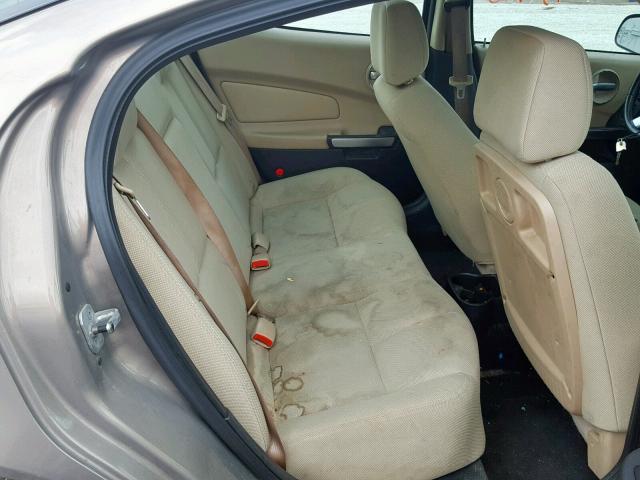 2G2WP552561271215 - 2006 PONTIAC GRAND PRIX GOLD photo 6