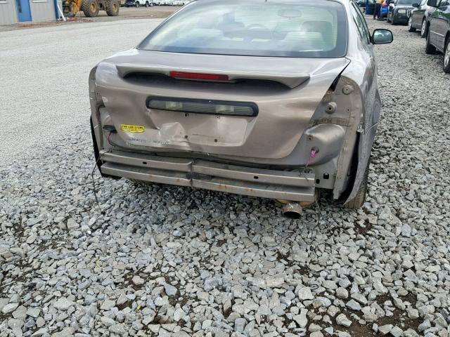 2G2WP552561271215 - 2006 PONTIAC GRAND PRIX GOLD photo 9