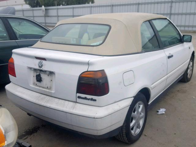 WVWBB81E5TK012956 - 1996 VOLKSWAGEN CABRIO WHITE photo 4