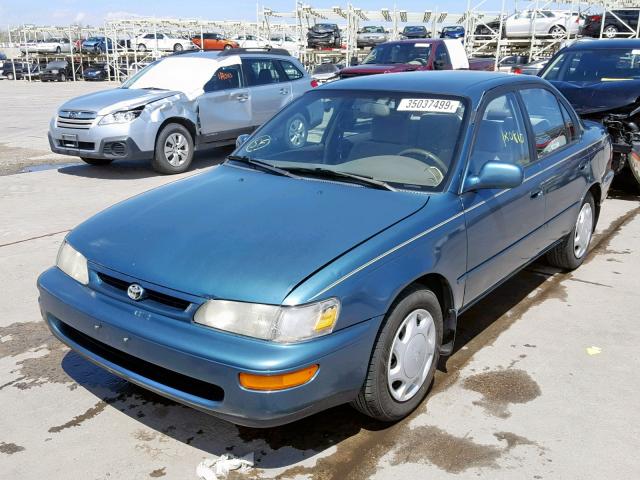 1NXBB02E0TZ472087 - 1996 TOYOTA COROLLA DX BLUE photo 2