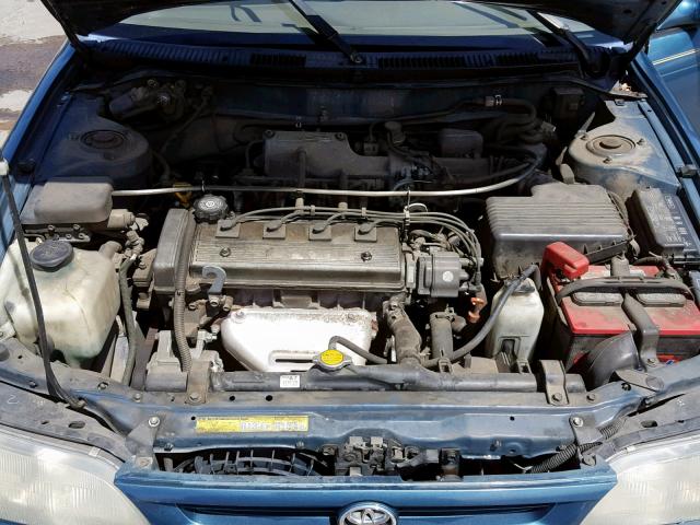 1NXBB02E0TZ472087 - 1996 TOYOTA COROLLA DX BLUE photo 7