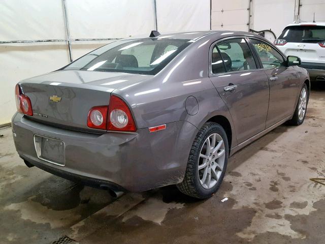 1G1ZG5E70CF264318 - 2012 CHEVROLET MALIBU LTZ 棕色 照片 4