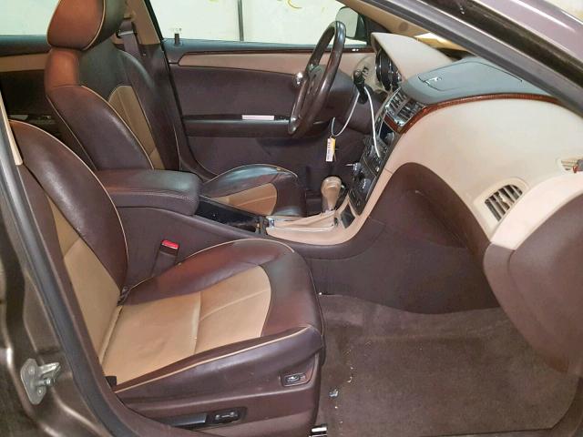 1G1ZG5E70CF264318 - 2012 CHEVROLET MALIBU LTZ 棕色 照片 5
