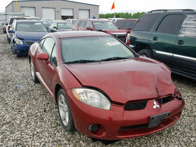 4A3AK24F07E051145 - 2007 MITSUBISHI ECLIPSE GS MAROON photo 1