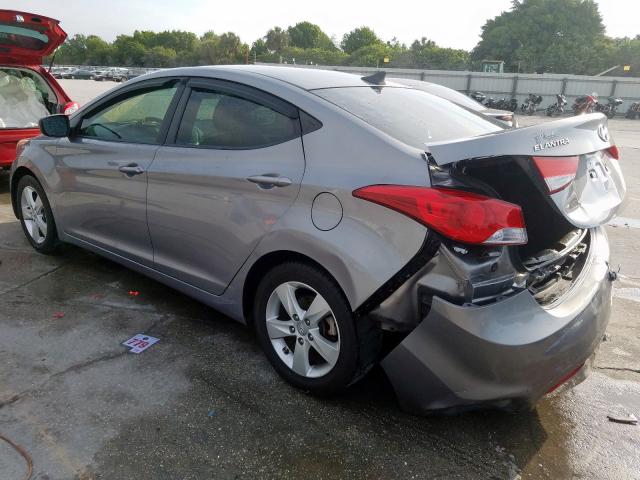 KMHDH4AE4CU422003 - 2012 HYUNDAI ELANTRA GLS  photo 3