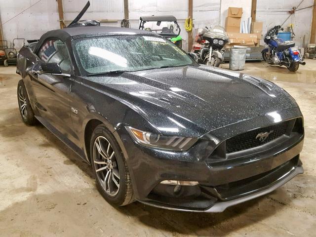 1FATP8FF3G5266117 - 2016 FORD MUSTANG GT BLACK photo 1