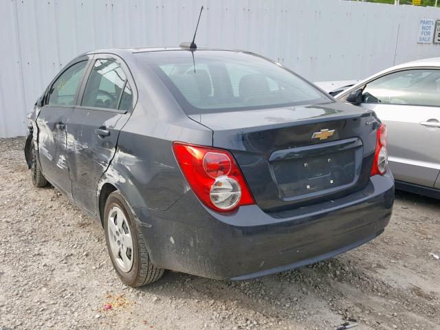 1G1JA5SH7G4184107 - 2016 CHEVROLET SONIC LS 石墨色 照片 3