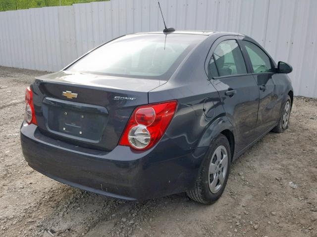 1G1JA5SH7G4184107 - 2016 CHEVROLET SONIC LS 石墨色 照片 4