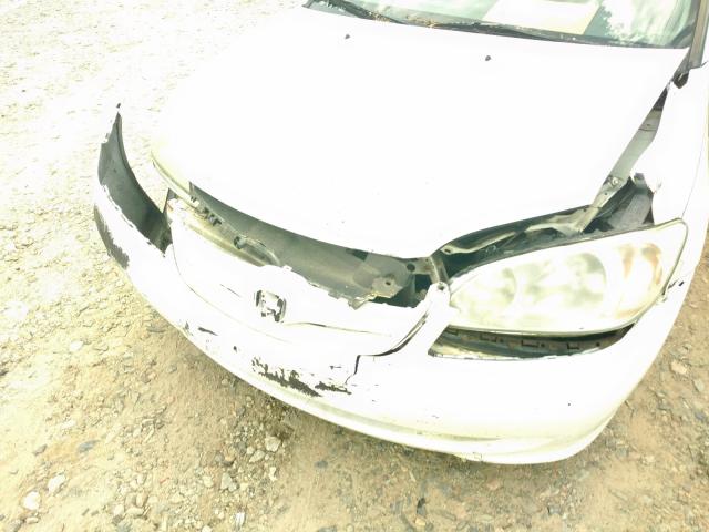 2HGES16314H563732 - 2004 HONDA CIVIC DX V WHITE photo 9