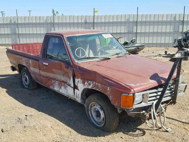 JT4RN50R9H0294353 - 1987 TOYOTA PICKUP 1/2 MAROON photo 1