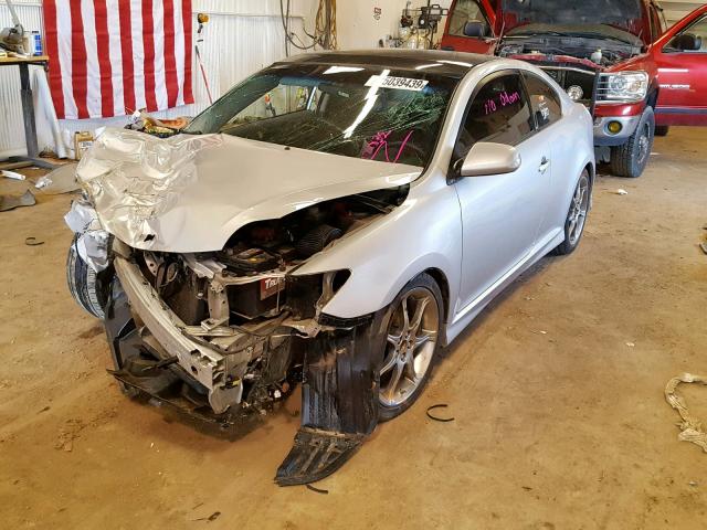 JTKDE177070171832 - 2007 TOYOTA SCION TC ვერცხლისფერი ფოტო 2