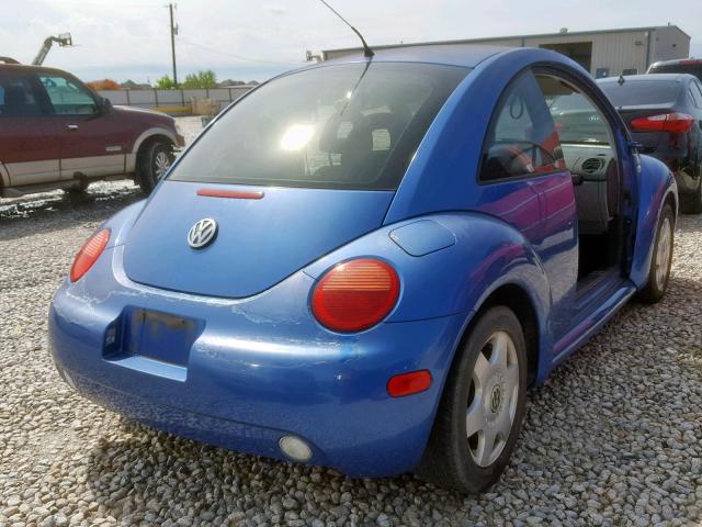 3VWCA21C8YM470782 - 2000 VOLKSWAGEN NEW BEETLE Blau Foto 4