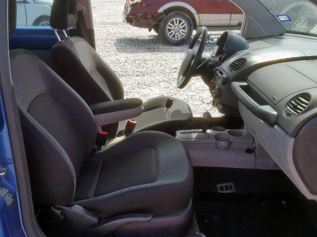 3VWCA21C8YM470782 - 2000 VOLKSWAGEN NEW BEETLE Blau Foto 5