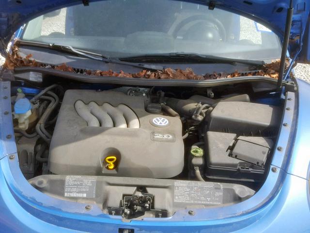 3VWCA21C8YM470782 - 2000 VOLKSWAGEN NEW BEETLE Blau Foto 7