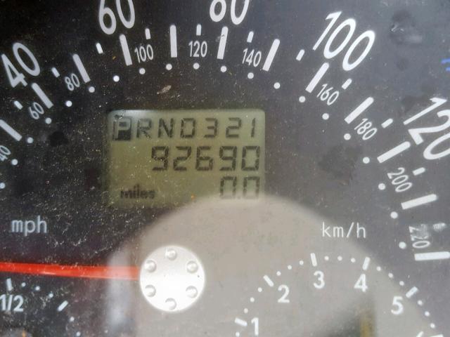 3VWCA21C8YM470782 - 2000 VOLKSWAGEN NEW BEETLE Blau Foto 8