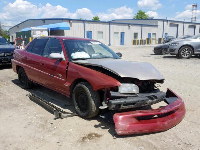 1G4NJ52M6TC411370 - 1996 BUICK SKYLARK GR RED photo 1