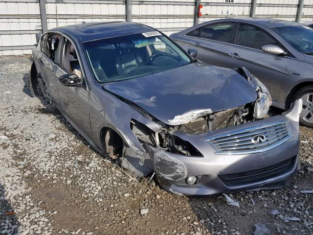 JN1CV6AP1BM505668 - 2011 INFINITI G37 BASE GRAY photo 1