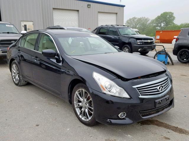 JN1CV6AR7CM975075 - 2012 INFINITI G37 BLACK photo 1