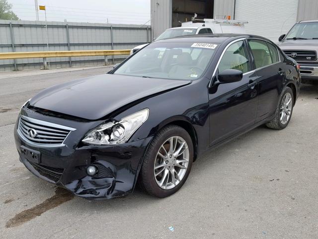 JN1CV6AR7CM975075 - 2012 INFINITI G37 BLACK photo 2