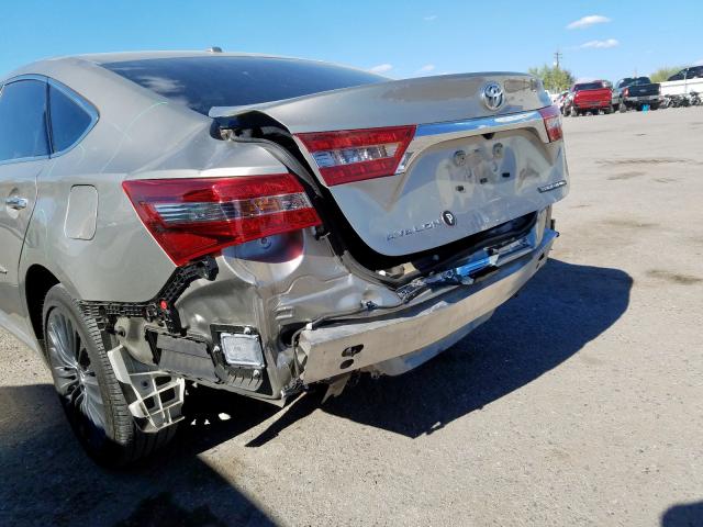 4T1BK1EB7JU281349 - 2018 TOYOTA AVALON XLE  photo 9