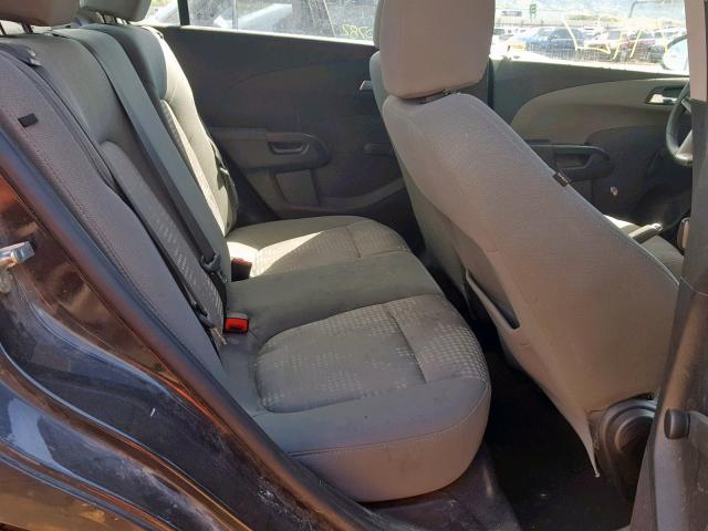 1G1JA5SH7E4206166 - 2014 CHEVROLET SONIC LS 黑色 照片 6