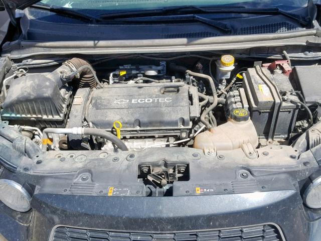 1G1JA5SH7E4206166 - 2014 CHEVROLET SONIC LS 黑色 照片 7