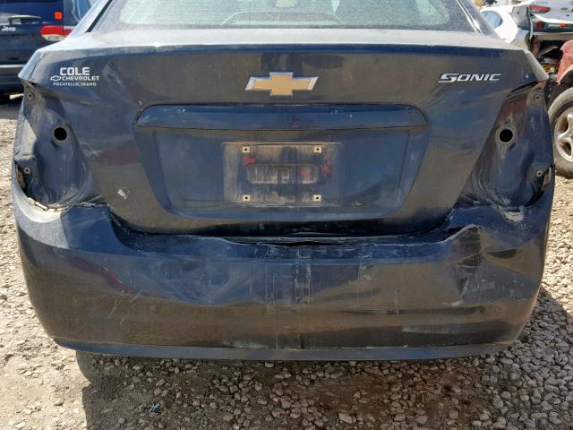 1G1JA5SH7E4206166 - 2014 CHEVROLET SONIC LS 黑色 照片 9