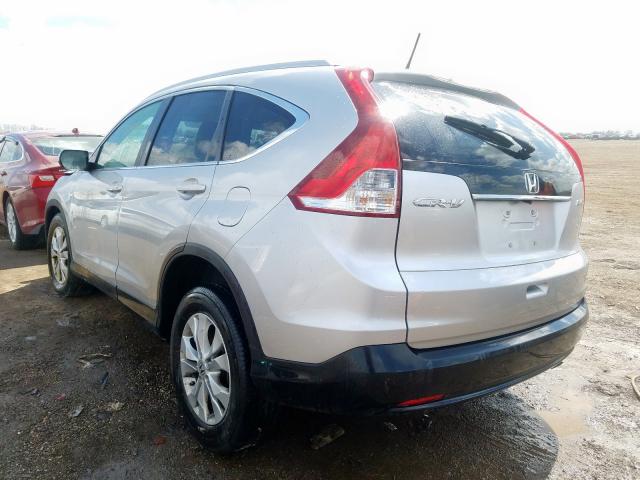 2HKRM4H78DH679576 - 2013 HONDA CR-V EXL  photo 3