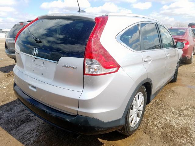 2HKRM4H78DH679576 - 2013 HONDA CR-V EXL  photo 4