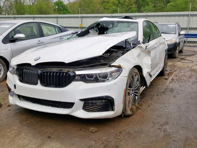 WBAJE7C52KWD55533 - 2019 BMW 540 XI WHITE photo 2