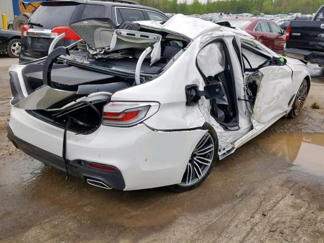 WBAJE7C52KWD55533 - 2019 BMW 540 XI WHITE photo 4