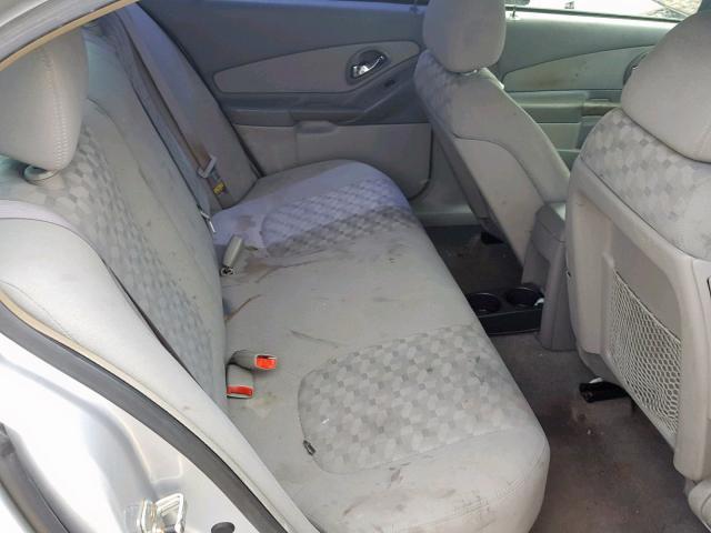 1G1ZT548X5F216009 - 2005 CHEVROLET MALIBU LS SILVER photo 6