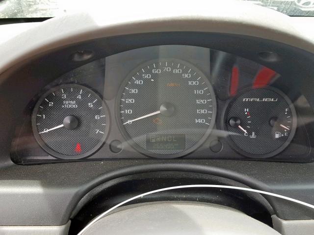 1G1ZT548X5F216009 - 2005 CHEVROLET MALIBU LS SILVER photo 8