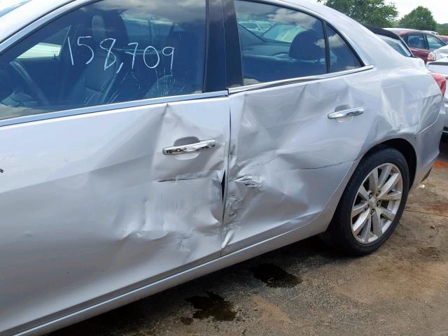 1G11H5SA3DF279505 - 2013 CHEVROLET MALIBU LTZ ვერცხლისფერი ფოტო 9